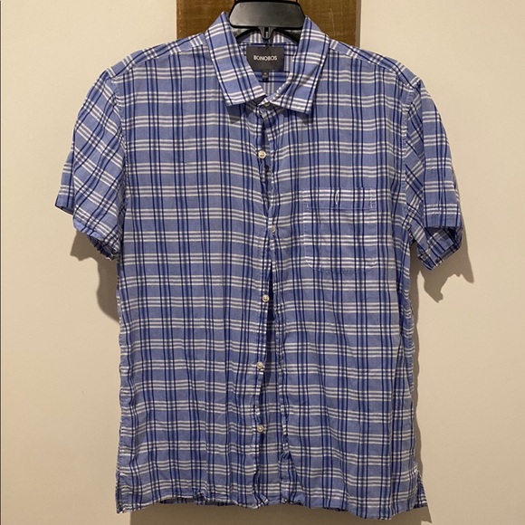 Bonobos Other - Bonobos Blue and White Casual Button Down Shirt